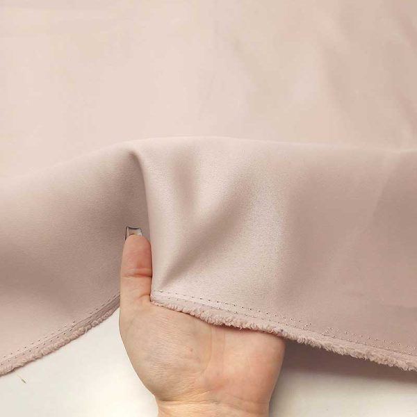 American satin fabric pink color 01