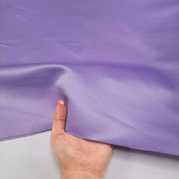 Lilac American satin fabric 01